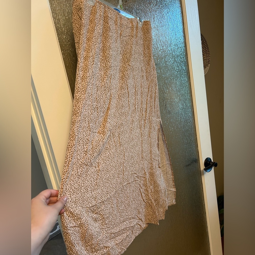 American Eagle Leopard Print Midi Skirt - Picture 4 of 9